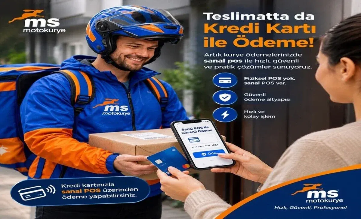 Moto Kurye Çağırırken Kredi Kartı ile Ödeme Kolaylığı